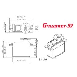 Graupner Servo DES 804 BB MG