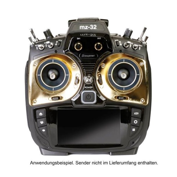 Graupner mz-16 / mz-32 frontplader, Guld-look