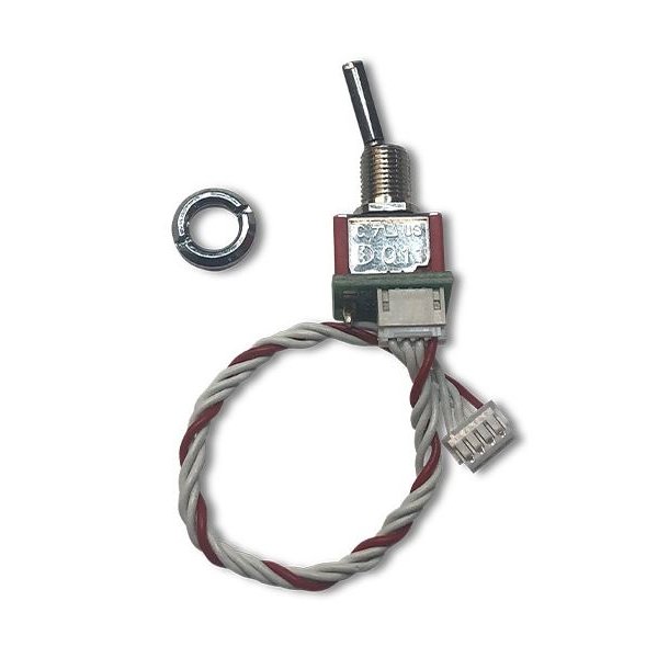 Graupner mc-32ex - Vippekontakt OFF/(ON) - kort