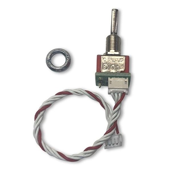 Graupner mc-32ex - Vippekontakt ON/OFF/(ON) - kort