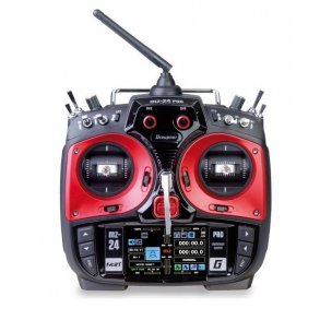 Graupner mz-24 PRO, 12 kanalers HoTT radioanlg