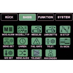 Graupner mz-24 PRO, 12 kanalers HoTT radioanlg