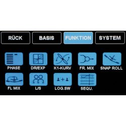 Graupner mz-24 PRO, 12 kanalers HoTT radioanlg