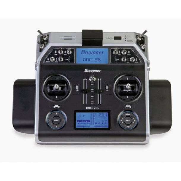 Graupner mc-26 - radiosender med 16 kanaler
