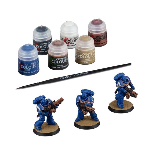 Space Marines: Infernus Marines + Paints Set