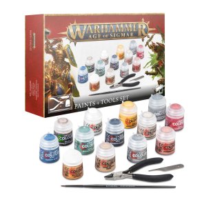 Age of Sigmar: Paints + Tools Set