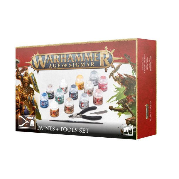 Age of Sigmar: Paints + Tools Set