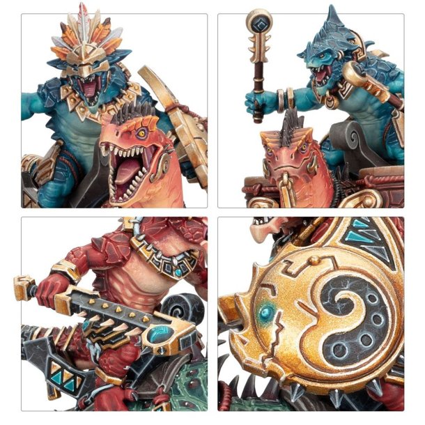 Seraphon: Aggradon Lancers