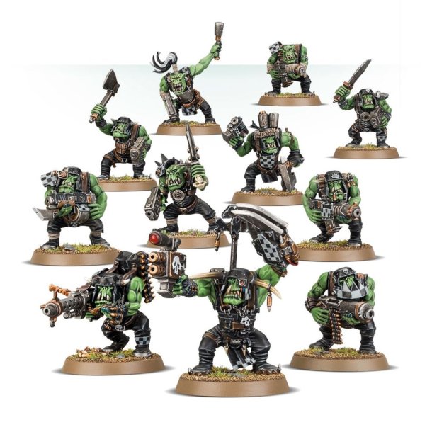 Orc and Goblin Tribes: Ork Boyz