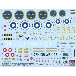 Draken RF-35 med danske decals