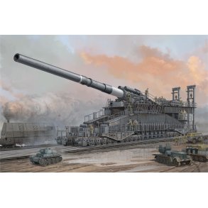 DORA - tysk jernbanekanon i skala 1/72
