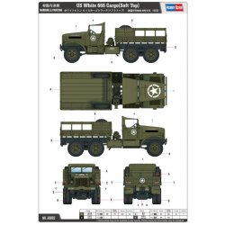 White 666 Cargo (Soft Top)