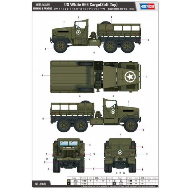 White 666 Cargo (Soft Top)