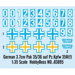 Tysk 3.7cm Pak 35/36 auf Pz.Kpfw 35R(f)
