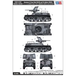 Tysk 3.7cm Pak 35/36 auf Pz.Kpfw 35R(f)