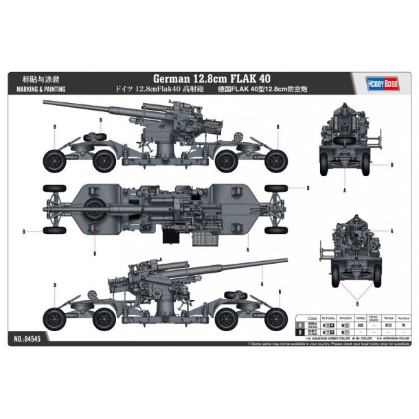 Tysk luftvrnskanon 12,8 cm FLAK 40