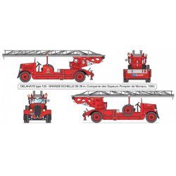 Magirus Delahaye type 103 Stigevogn, skala 1/24