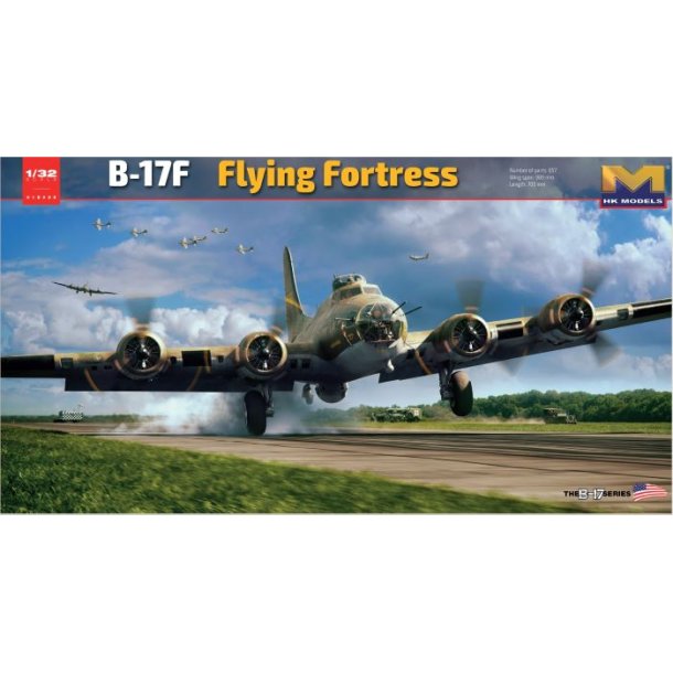 B-17F Flying Fortress, skala 1/32