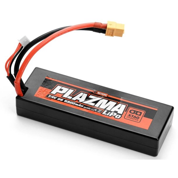 HPI Racing Plazma 7.4V 5300mAh 40C LiPo Pack 39.22Wh - XT60