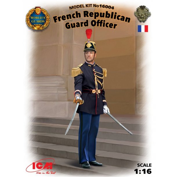 Franske Republik, Vagthavende Officer - skala 1/16