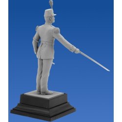 Franske Republik, Vagthavende Officer - skala 1/16