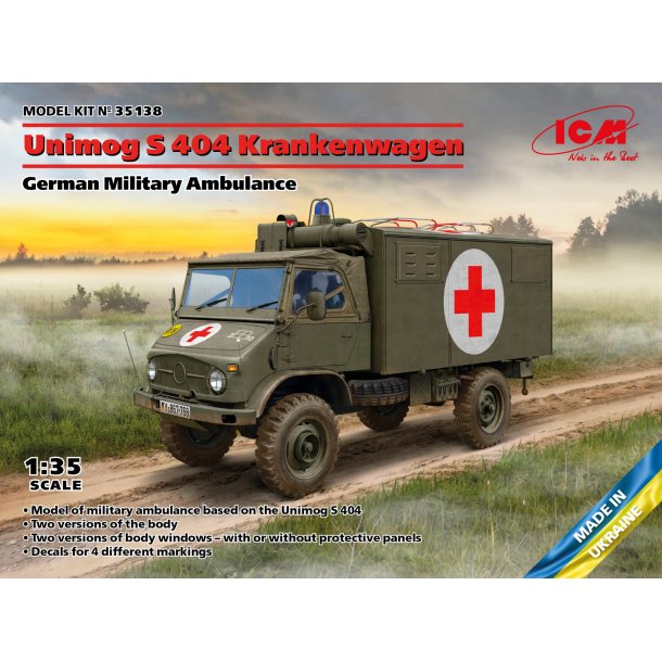 Unimog S 404 Krankenwagen 1960-1990