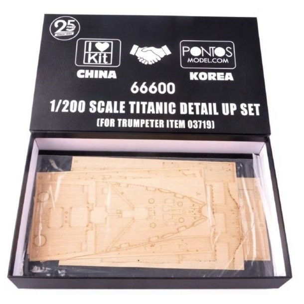 Titanic skala 1/200 Detail Up Set (Titanic 03719)