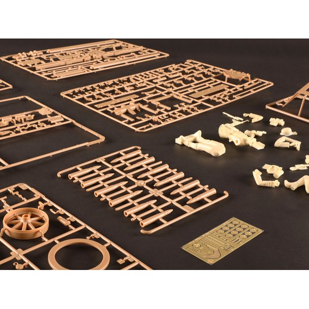German Pak 40 7.5cm Anti-Tank Gun, skala 1/16