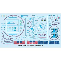 USS Donald Cook DDG-75, skala 1/200