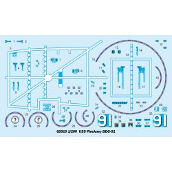 USS Pinckney DDG-91, skala 1/200