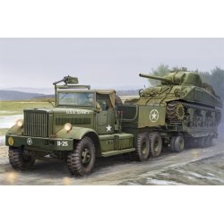US M19 Tank Transporter with Soft Top Cab