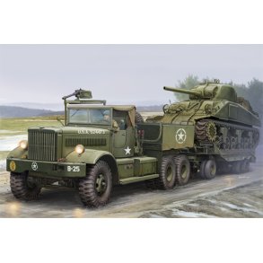 US M19 Tank Transporter with Soft Top Cab