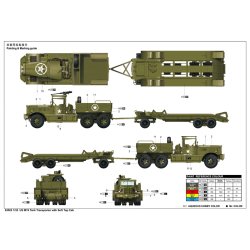 US M19 Tank Transporter with Soft Top Cab