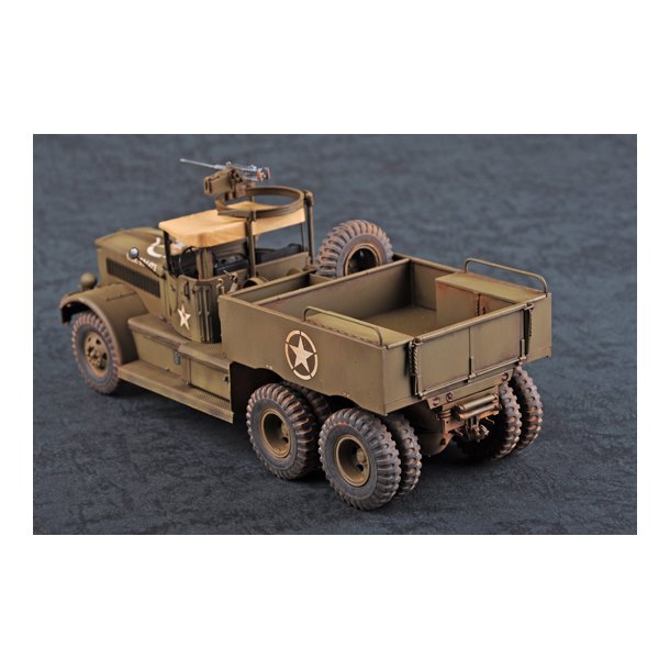 US M19 Tank Transporter with Soft Top Cab