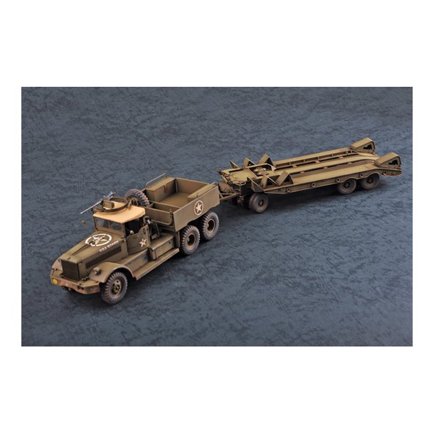 US M19 Tank Transporter with Soft Top Cab