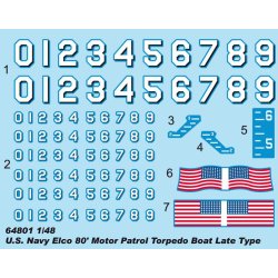 U.S. Navy Elco 80 Motor Patrol Torpedo Boat Late Type
