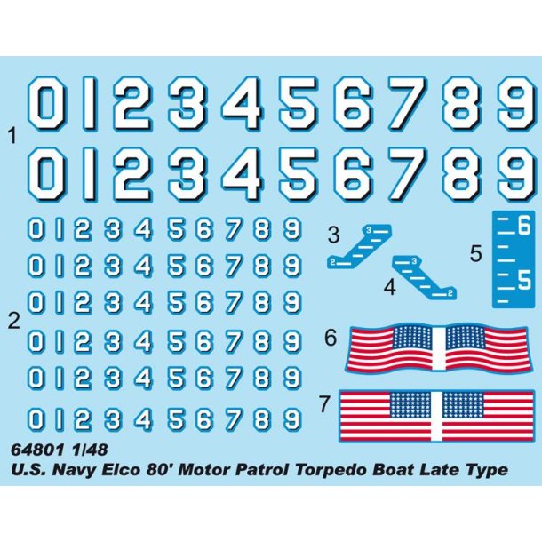 U.S. Navy Elco 80 Motor Patrol Torpedo Boat Late Type