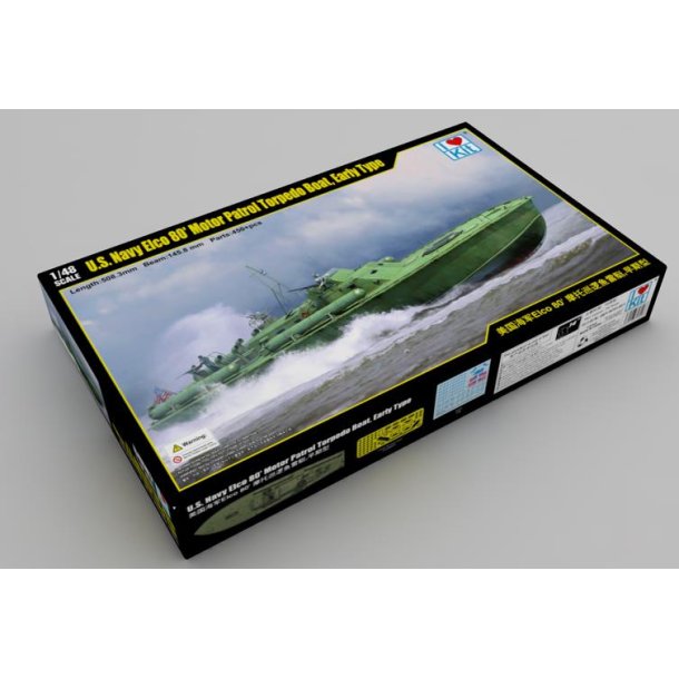 U.S. Navy Elco 80 Motor Patrol Torpedo Boat Early Type