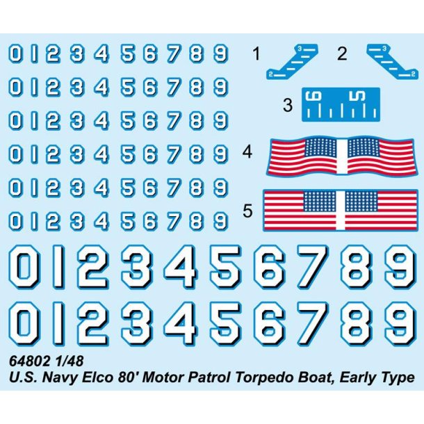 U.S. Navy Elco 80 Motor Patrol Torpedo Boat Early Type