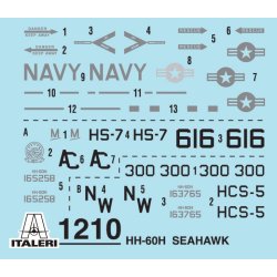 HH-60 H Seahawk, skala 1/72