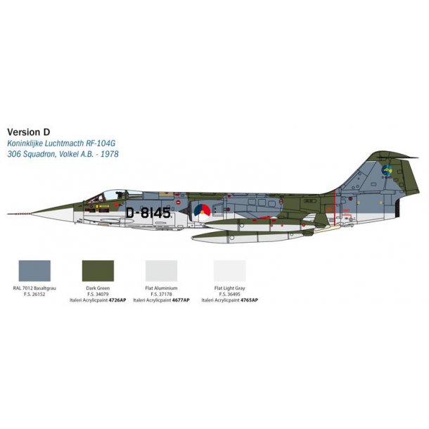 F-104 STARFIGHTER G/S - Upgraded Edition RF version