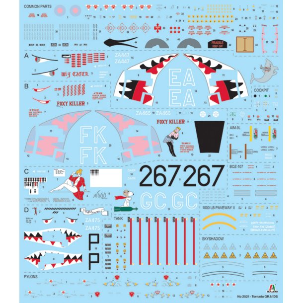 Tornado GR.1 Desert Storm, skala 1/32