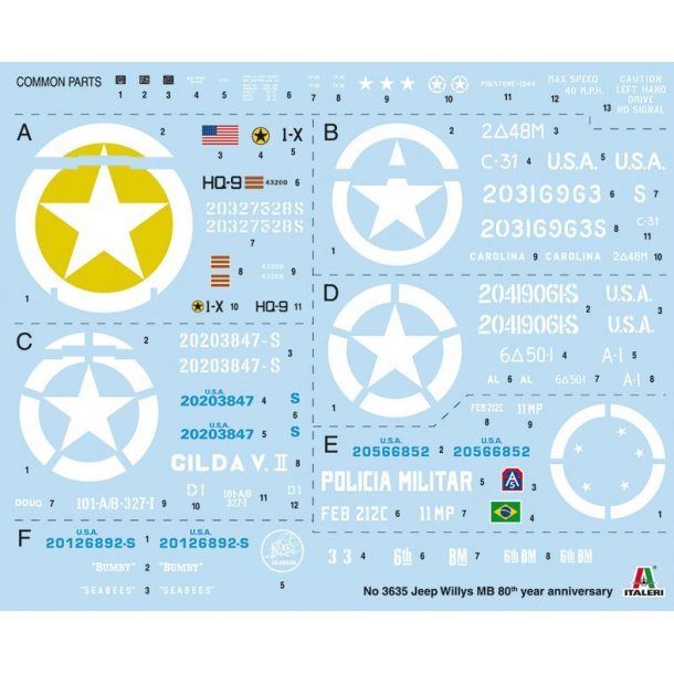 Willys Jeep MB - 80 rs jubilumsudgave