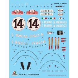 Lancia Fulvia HF Rally Monte Carlo 1972