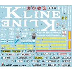 Teknokar 20 fods containertrailer
