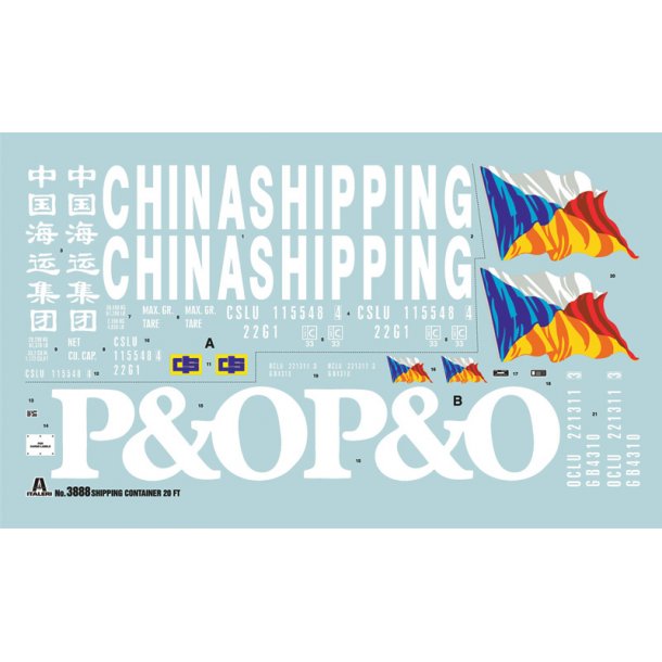 20 fods container i skala 1/24