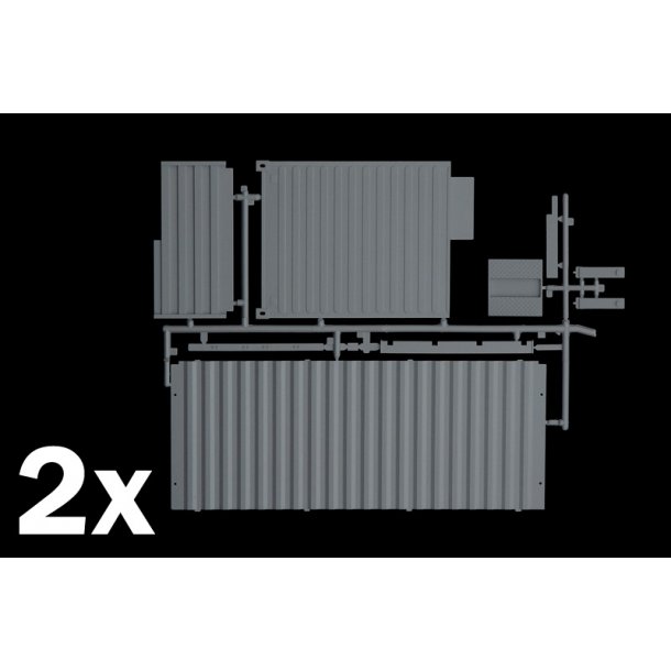 20 fods container i skala 1/24