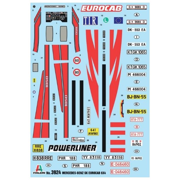 Mercedes-Benz SK Eurocab 6x4