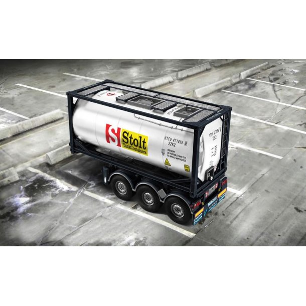 Tecnokar trailer med 20 fods tank