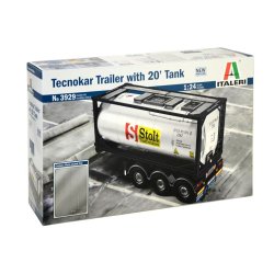 Tecnokar trailer med 20 fods tank